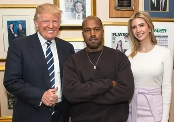 Kanye West'ten Trump'a övgü