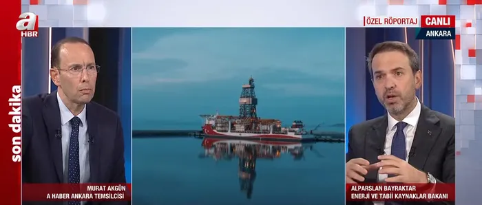 Enerji ve Tabii Kaynaklar Bakanı Alparslan Bayraktar A Haber’de! Körfez ülkeleriyle 29,7 milyar dolar enerji anlaşması