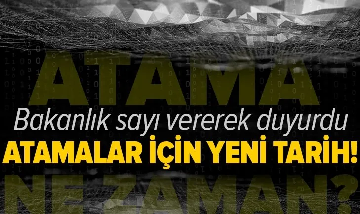 Bakanlıktan atamalara ilişkin son dakika açıklaması! Alınacak kişi sayısı duyuruldu! İşte engelli atamaları için verilen tarih...