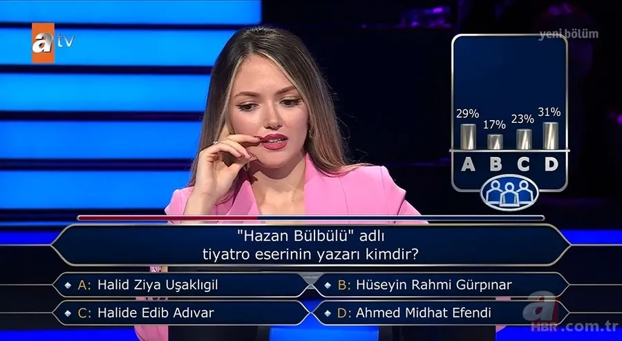 Milyoner’de heyecan dorukta: Üç renkli kedi sorusu yarışmaya damgasını vurdu! 14