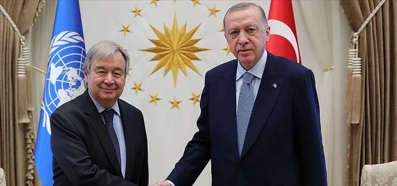 Başkan Erdoğan BM Genel Sekreteri Antonio Guterres ile bir telefon görüşmesi gerçekleştirdi Başkan Erdoğan BM Genel Sekreteri Antonio Guterres ile bir telefon görüşmesi gerçekleştirdi