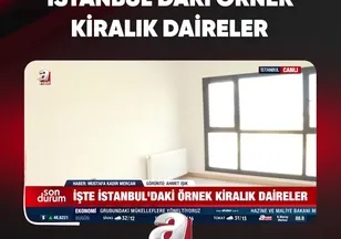 İSTANBUL'DAKİ ÖRNEK KİRALIK DAİRELER