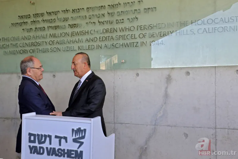 Dışişleri Bakanı Mevlüt Çavuşoğlu Holokost Müzesi Yad Vaşem’de 23