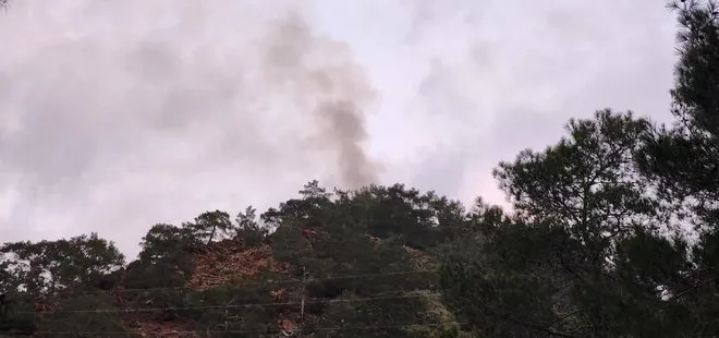 Antalya’da orman yangını kontrol altına alındı! Ekipler uyurken fark etti