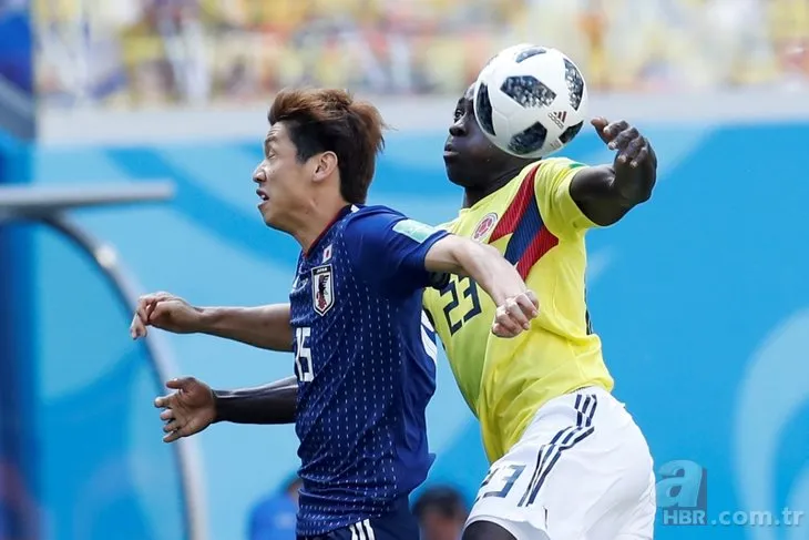 Japonya Kolombiya’yı 2-1 mağlup etti