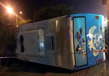 Maç sonu üzücü kaza: 22 asker yaralandı