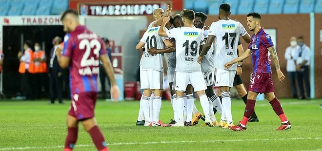 Beşiktaş sezonun ilk derbisinde Trabzonspor’u 3-1 yendi