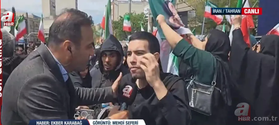 İran'da ateşkes kutlaması: A Haber Tahran'da 6
