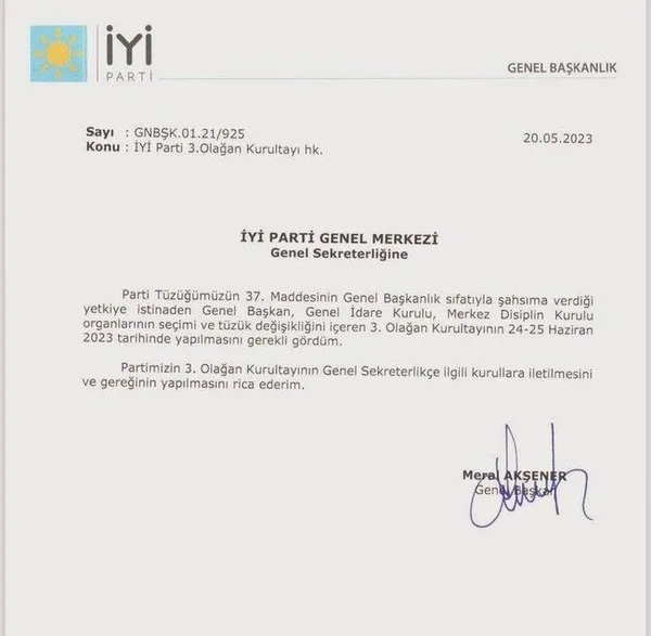 1684756551213.jpeg İYİ Parti'de Kurultay kararı! 28 Mayıs'ı bile beklemedi - 2