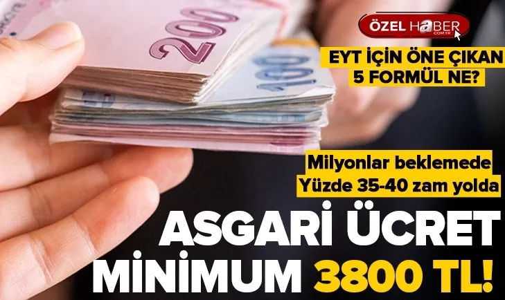 Asgari ücret minimum 3800 TL! Yüzde 35-40 arasında zam! Ekonomi Yazarı Dilek Güngör A Haber’e açıkladı... İşte 2022 asgari ücreti