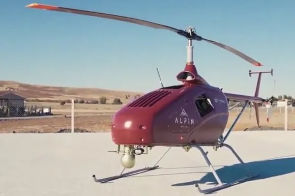 Türkiye insansız helikopter ile tarih yazdı! Alpin İnsansız Helikopteri'nin seri üretim tarihi açıklandı - 1