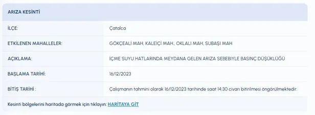 İSKİ’den 4 ilçeye uyarı, tedbirinizi alın! Akşam saatlerine kadar bir damla su akmayacak! İşte ilçelerin listesi