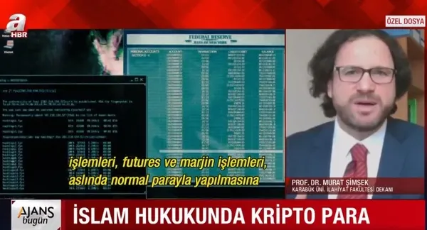 Kripto paralar caiz mi? Prof. Dr. Murat Şimşek'den A Haber'de kripto para açıklaması - 6