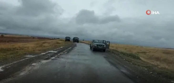 Ermenistan ordusu araçlarını bırakıp kaçtı! Perişan haldeler...