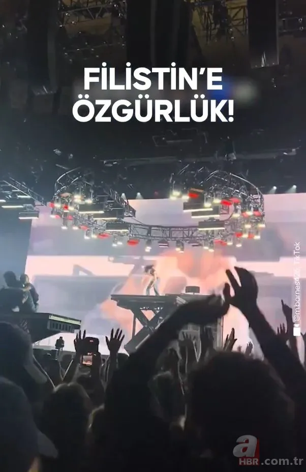 Ünlü şarkıcı Lorde'den dev sahnede dik duruş! New York’ta "Filistin’e Özgürlük" sözleri böyle yankılandı 6