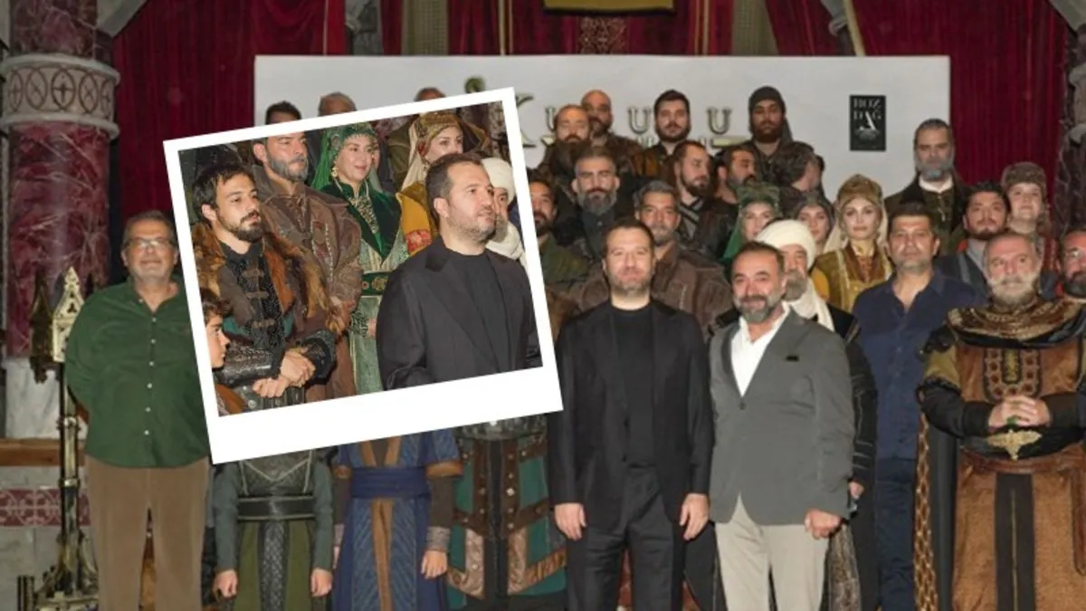 Kuruluş Orhan oyuncuları basınla bir araya geldi! Ezber bozan bir iş oldu