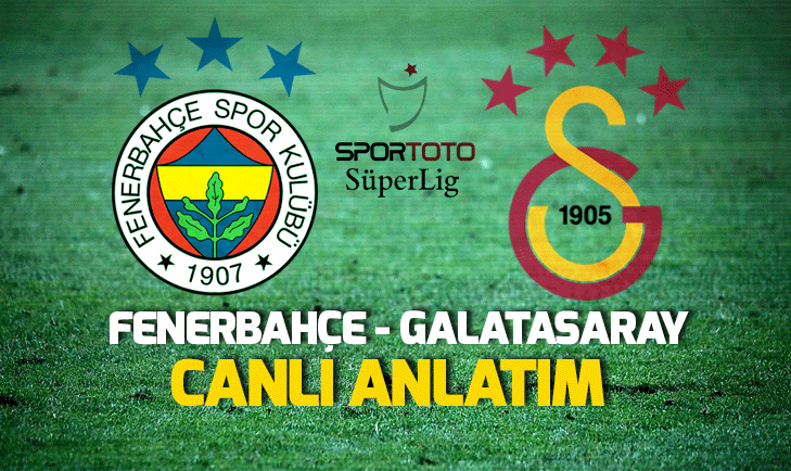 Fenerbahçe Galatasaray CANLI ANLATIM