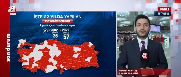 AK Parti 22 yaşında! A Haber tek tek ekranlara taşıdı... İşte AK Parti’nin 22 yılda hayata geçirdiği dev eserler