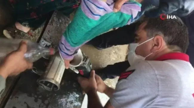 Diyarbakır'da korkunç olay! Elini kıyma makinesine kaptırdı - 1