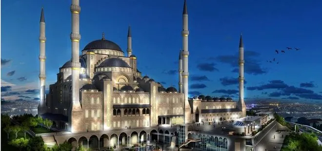 Çamlıca Camisi’nin detayları Cumhurbaşkanı Erdoğan’dan
