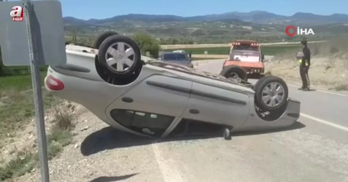 Hisarcık’ta trafik kazası