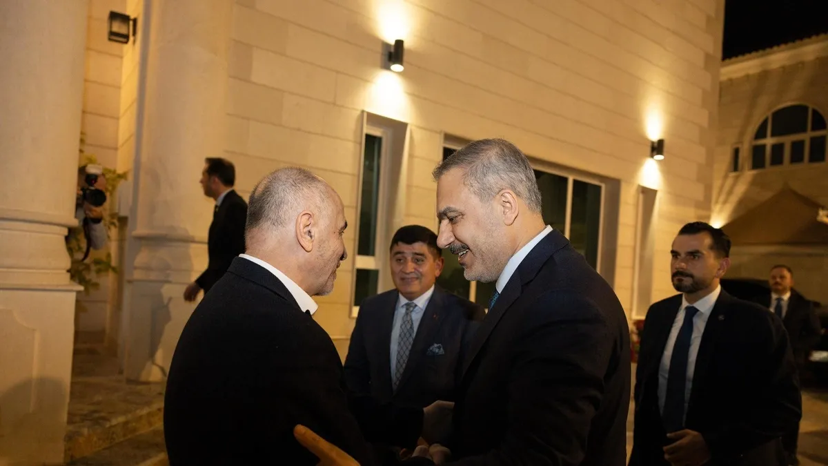 Gündem: Gazze! Bakan Fidan Doha'da Hamas üyeleriyle görüştü