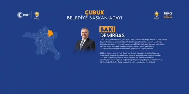 Ankara Çubuk, Elmadağ, Evren Belediye Başkan adayı kim oldu? 31 Mart 2024 AK Parti-MHP Cumhur İttifakı Ankara ilçe belediye başkan adayları - 3