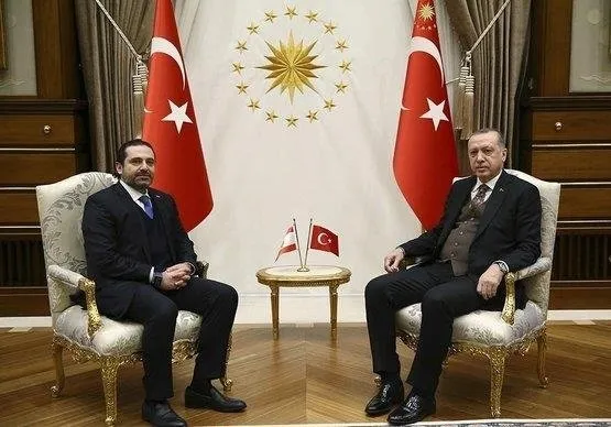 Cumhurbaşkanı Erdoğan, Lübnan Başbakanı Hariri’yi kabul etti - 1