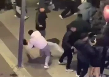 Yeni yıla kavga ederek girdiler