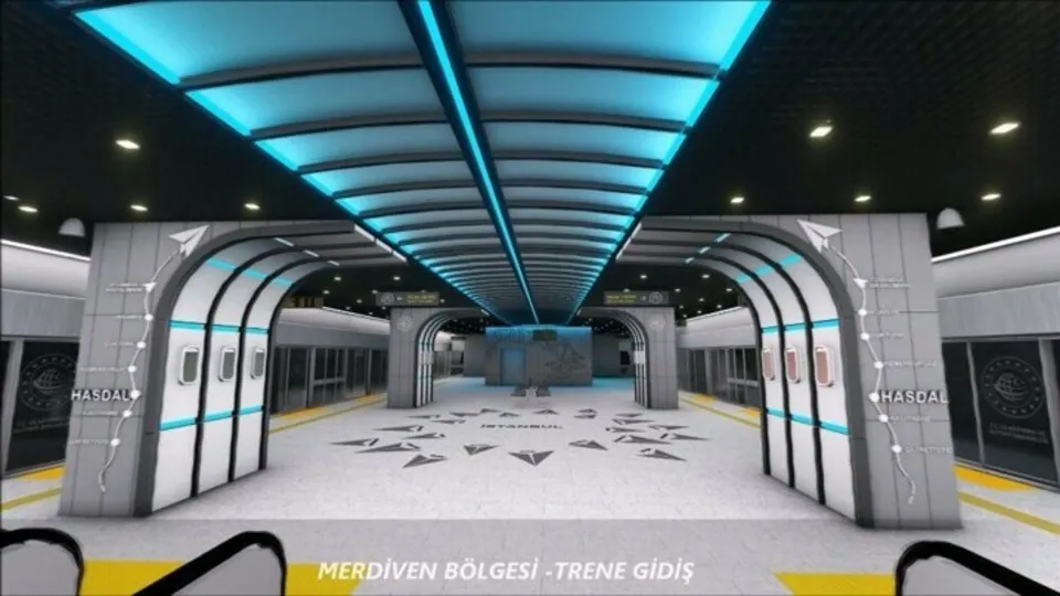 İstanbul Havalimanı'nın metro hattında sona doğru!