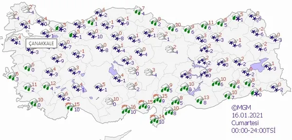 İstanbul’da kar yağışı başladı! İstanbul için kar yağışı açıklaması! Hava sıcaklığı -2 derece olacak!