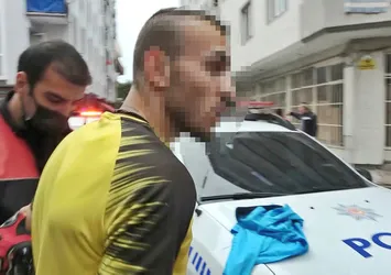 'Dur' ihtarına uymadı! Polise çarpan sürücü böyle yakalandı