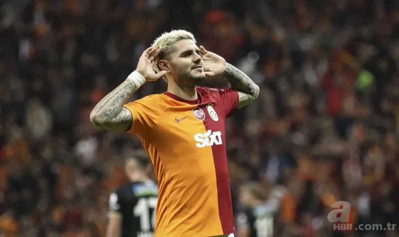 Galatasaray Fenerbahçe ve Beşiktaş'a fark attı! Gol iptallerinde çarpıcı istatistik: Mauro Icardi orada da zirvede 7