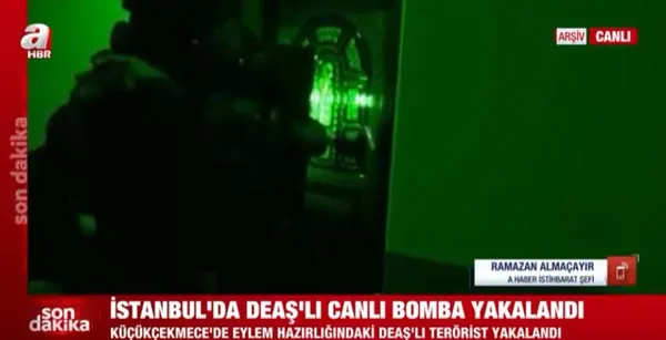 Eylem hazırlığındaki DEAŞ’lı canlı bomba İstanbul'da yakalandı - 3