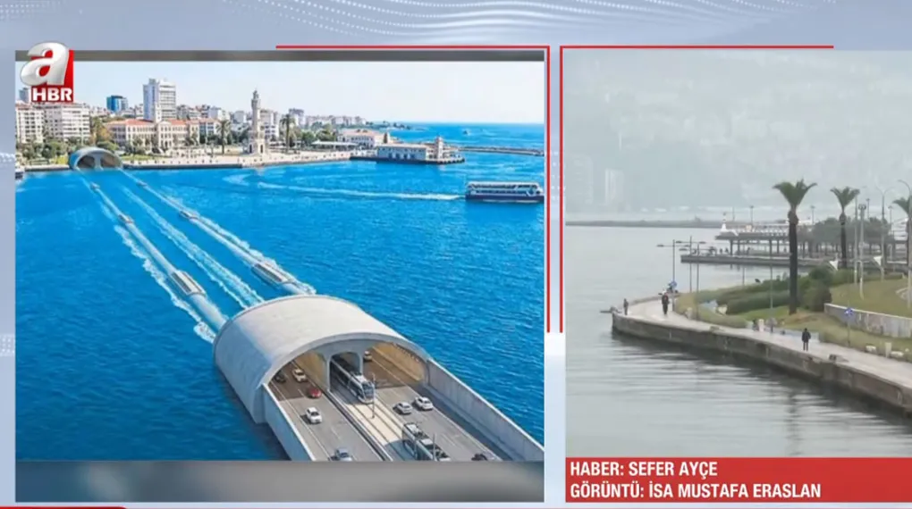 AK Parti'ye katılan Cemil Tugay'dan ilk mega proje! İzmir Körfezi'ne tüp geçit