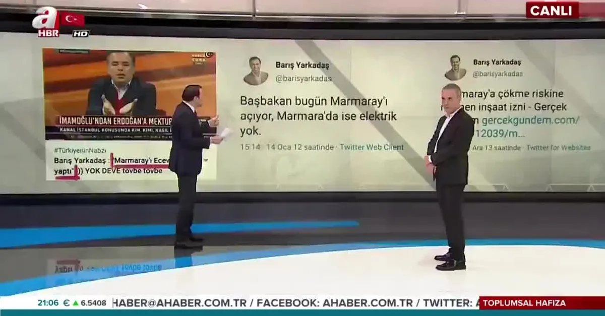 Barış Yarkadaş'tan 'pes' dedirten Marmaray çıkışı