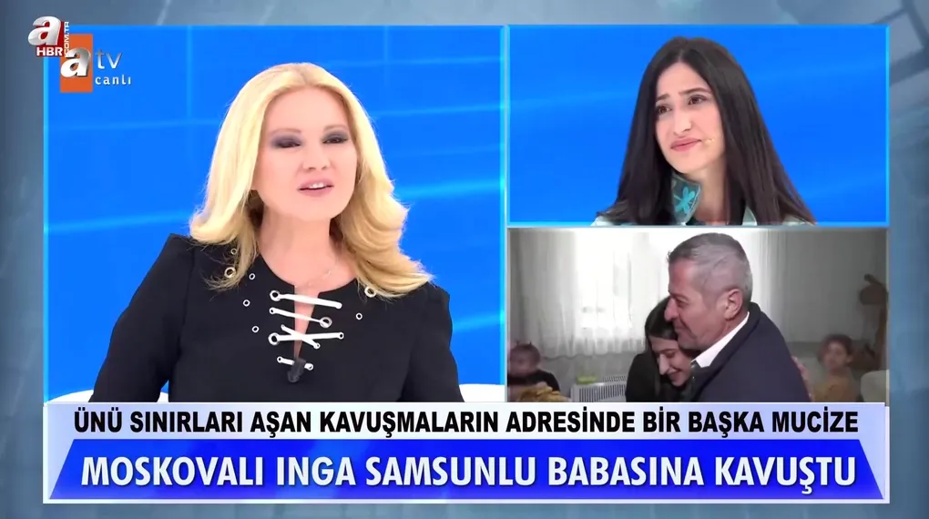 Müge Anlı'da sınırları aşan kavuşma