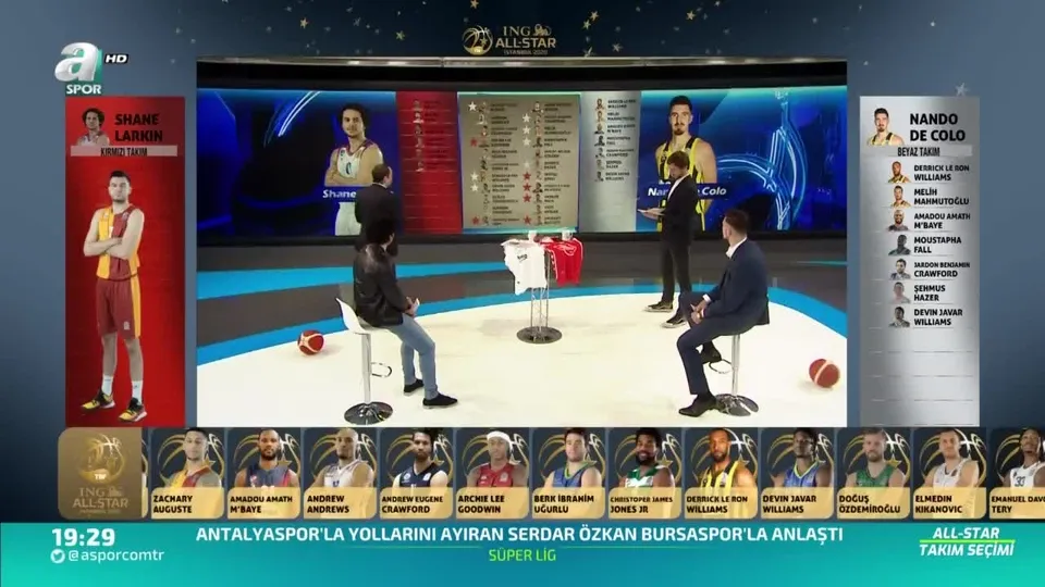 ING All-Star’da kadrolar belli oldu