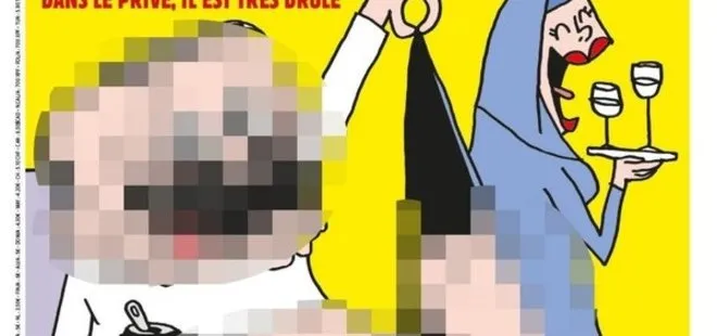 Fransız dergisi Charlie Hebdo alçaklıkta sınır tanımadı! Skandal Başkan Erdoğan kapağının davası başladı