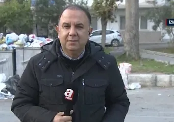 İzmir Bayraklı'da çöp dağları! “Konteynerler doldu taştı” | Detaylar A Haber'de...