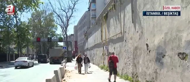İstanbul’un meşhur caddesinde duvar çökme tehlikesi! Ölümle yan yana yürüyüş - 12