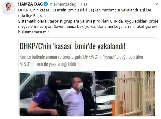 Son dakika: DHKP/C’nin ’para kasası’ İzmir’de yakalandı! Flaş CHP detayı