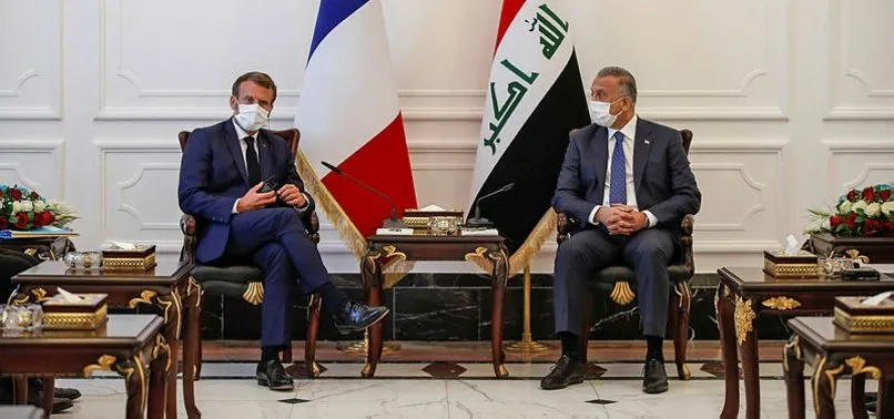 Irak Başbakanı Mustafa el-Kazımi, Macron'la nükleer santral projesini görüştü