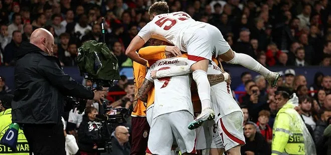 Galatasaray Avrupa’da tarih yazdı! Manchester United 2-3 Galatasaray MAÇ SONUCU