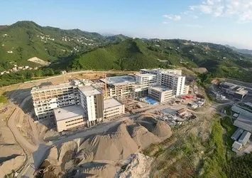 Bakan Fahrettin Koca duyurdu: Ordu Şehir Hastanesi'nde sona doğru! "2024'ün ilk yarısında hizmete açılacak"