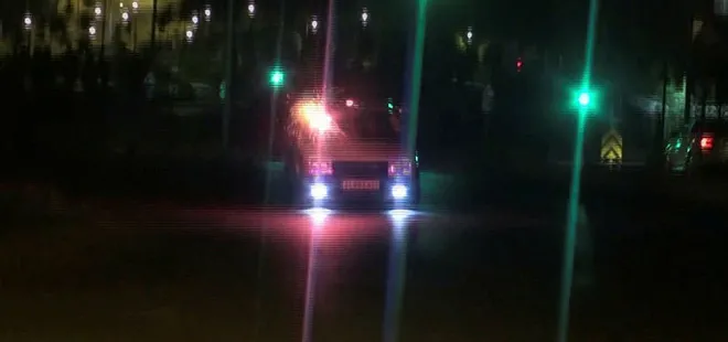 İstanbul’da otomobile "havai fişek" mekanizması