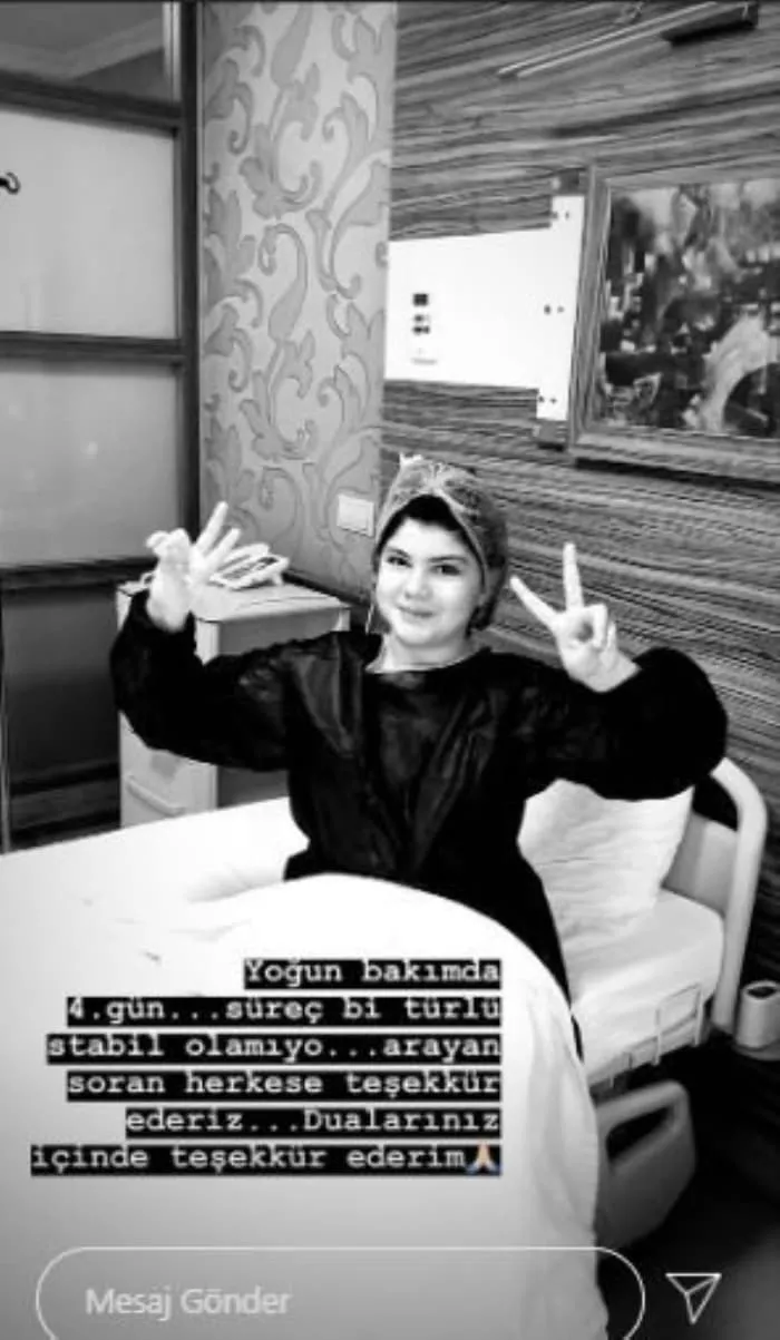 İrem Derici’nin eski eşi Rıza Esendemir yoğun bakımda olan kızı için dua istedi!