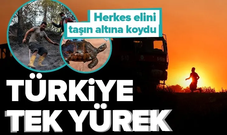 Türkiye tek yürek oldu! Herkes elini taşın altında koydu