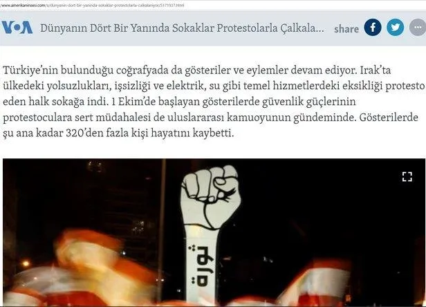 ’‘Amerika’nın Sesi’’nden skandal haber!Türkiye aleyhinde algı operasyonu