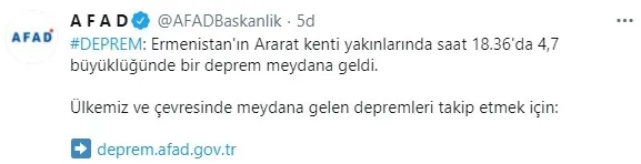 Son dakika: Ermenistan’ın Ararat kentinde şiddetli deprem | 2021 son depremler